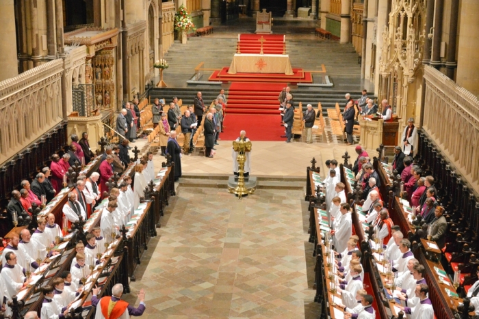 Oración Vespertina en la Reunión de Primados de la Comunión Anglicana, Cantórbery 2016