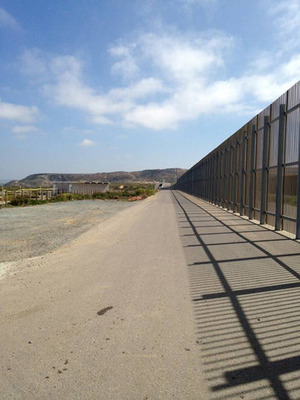 Muro fronterizo entre México y EEUU